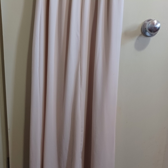 NWT Cream Zara maxi Lace Dress Slightly Sheer Boho Soft Girl Angelic Fairycore - Picture 6 of 11